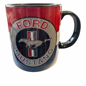 Ford Mustang Black Coffee Mug